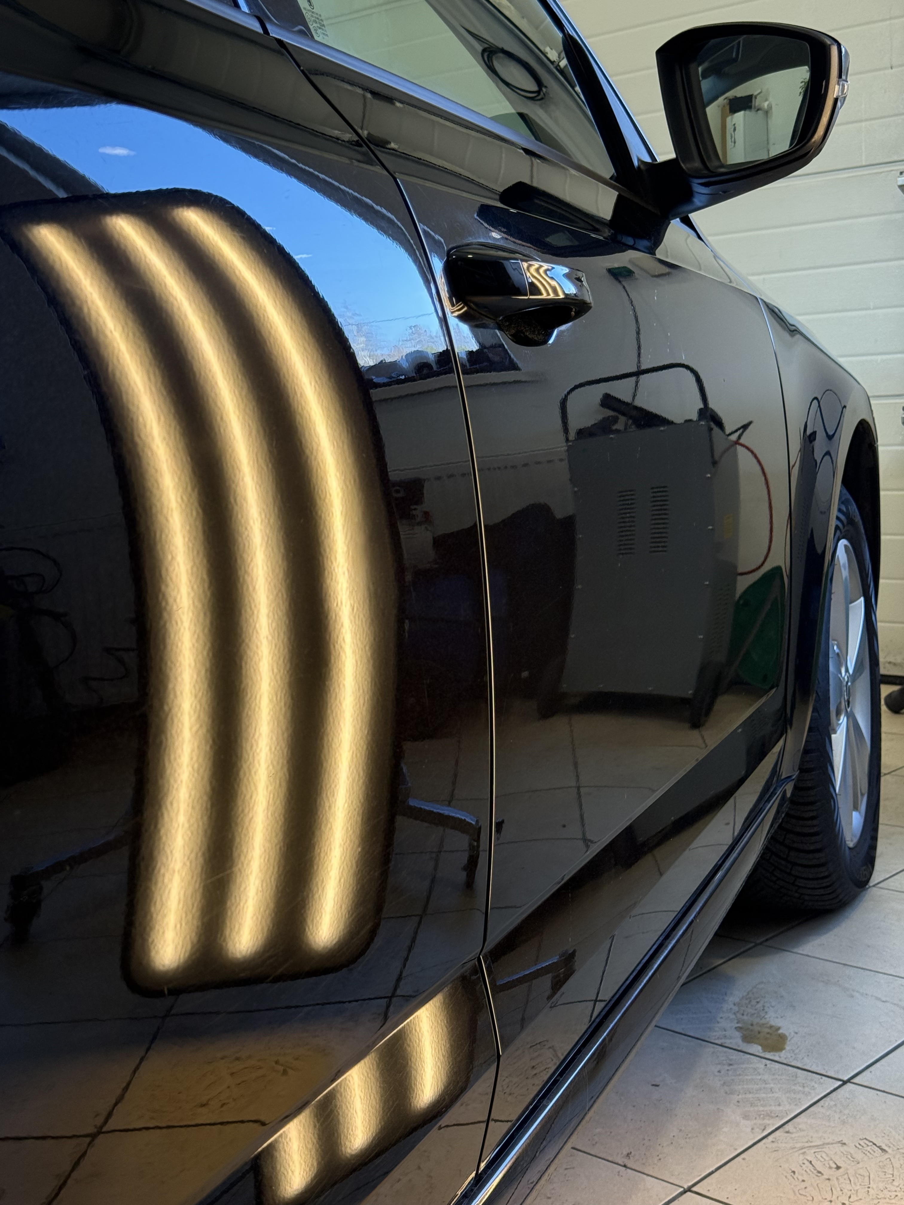 Oprava karoserie bez poškození laku (PDR) - Po opravě